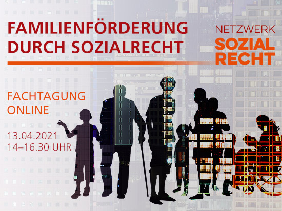 Silhouetten einer Menschengruppe